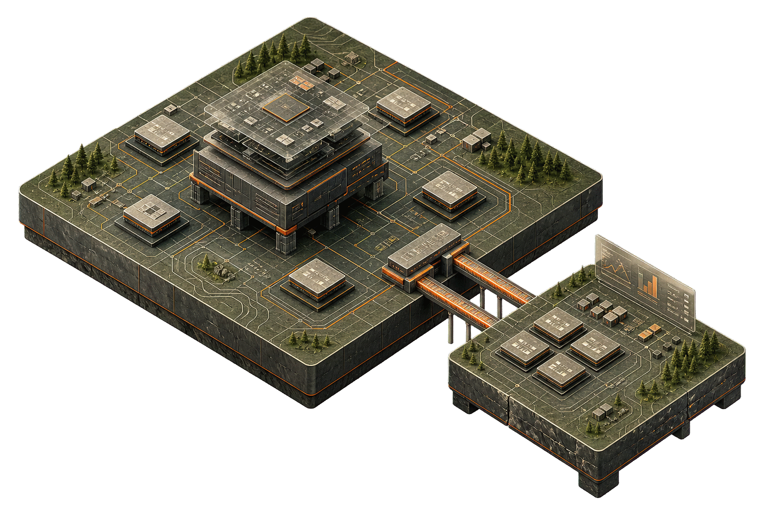 ACS and Ispinit partnership terrain map